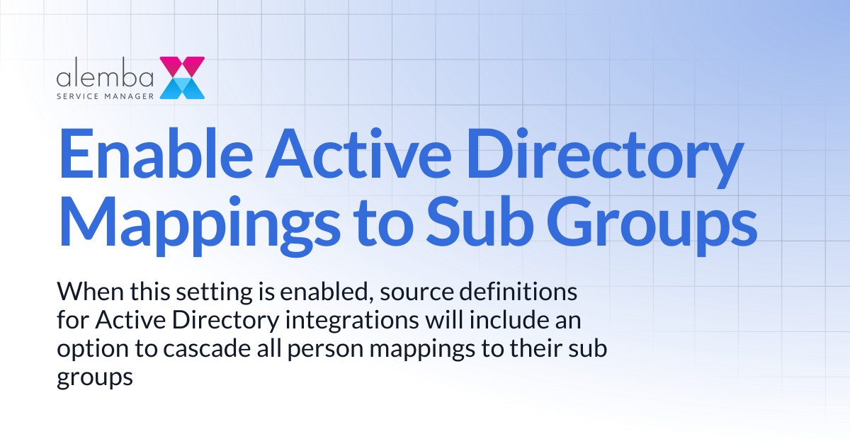 Enable Active Directory Mappings to Sub Groups | ASM EOS 10.5