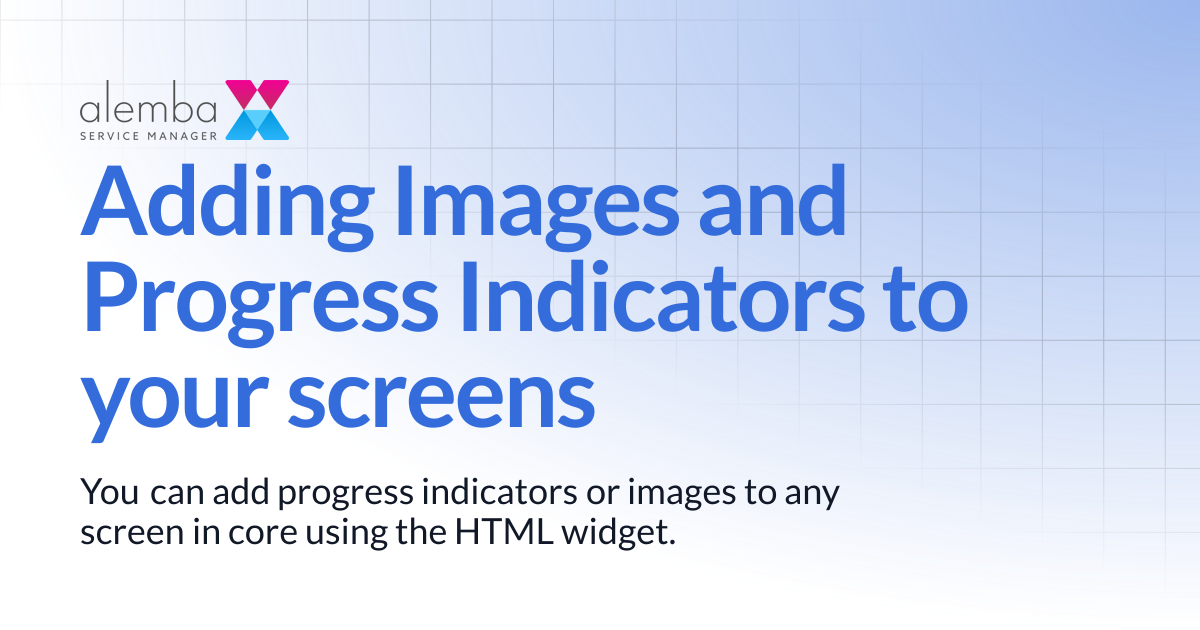 Adding Images and Progress Indicators to your screens | ASM EOS 10.5
