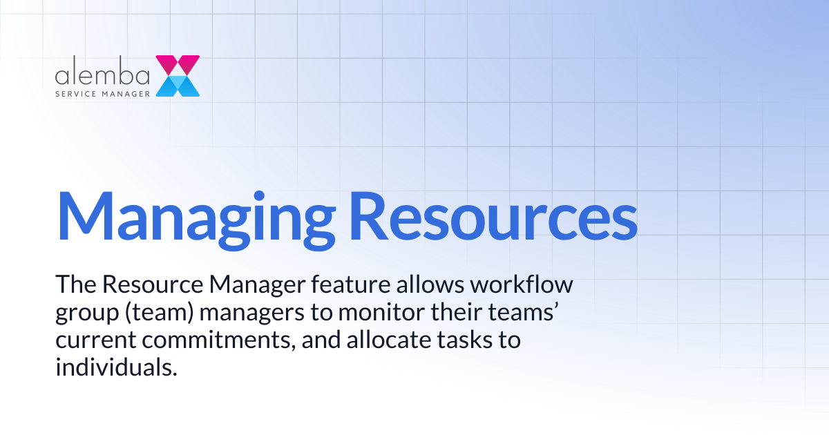 Managing Resources | ASM Hermes