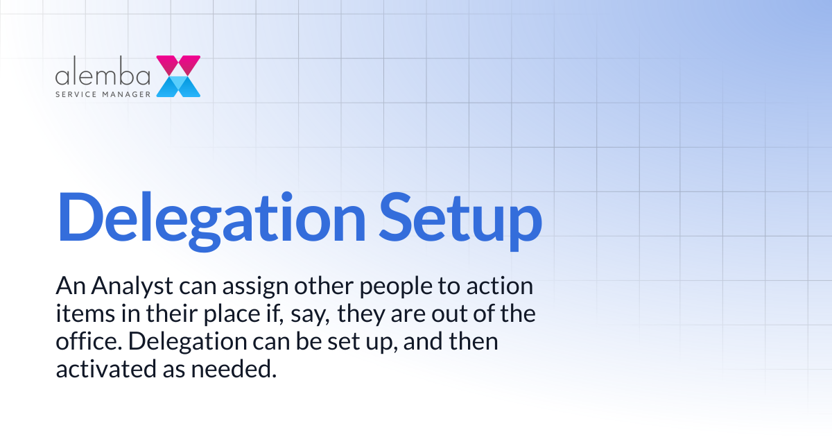 Delegation Setup | ASM Hermes