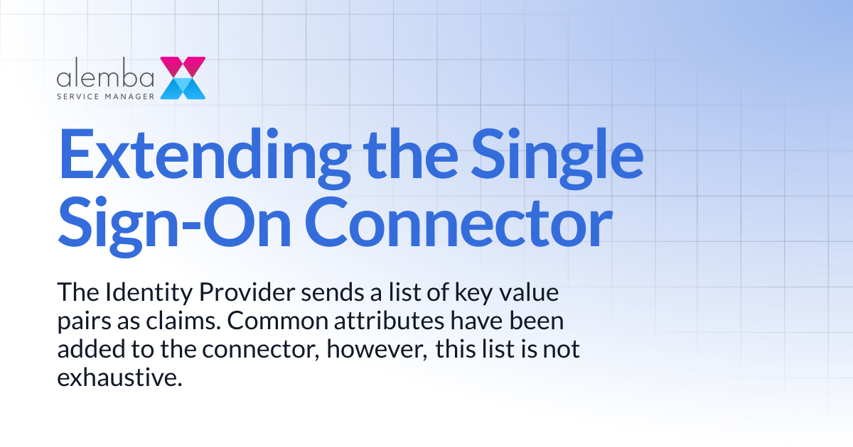 Extending the Single Sign-On Connector | ASM Hermes