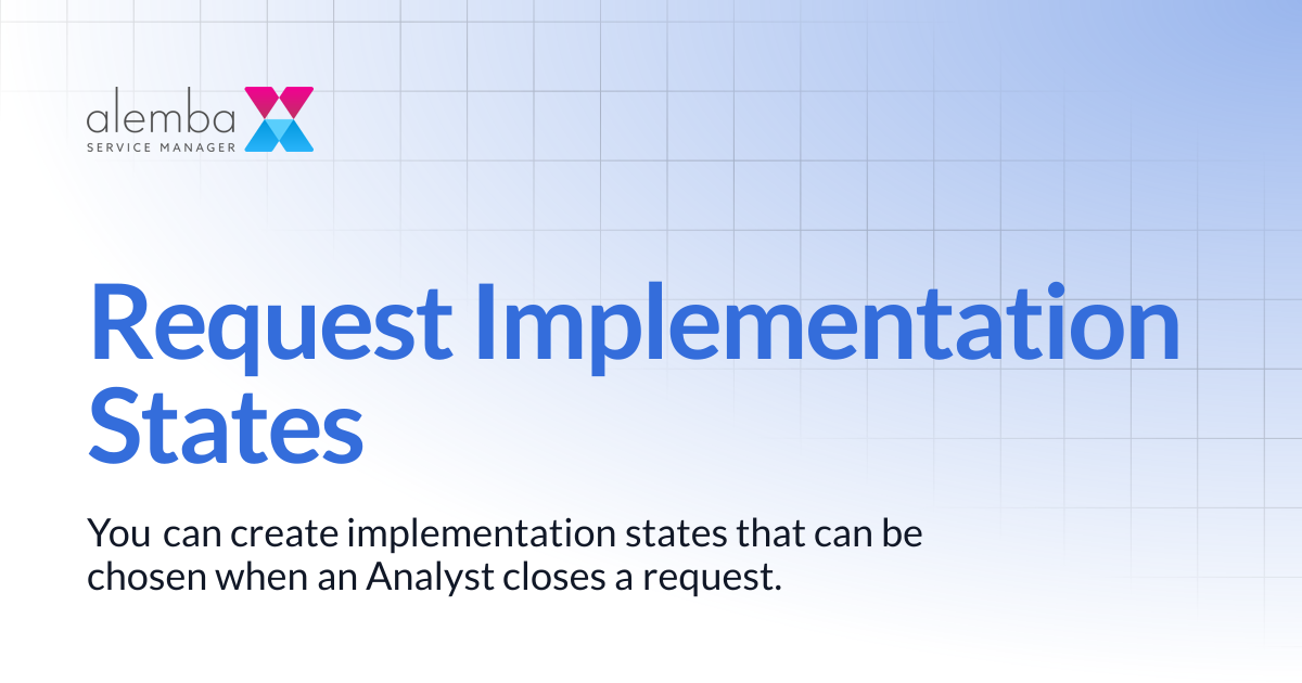 Request Implementation States | ASM Hermes