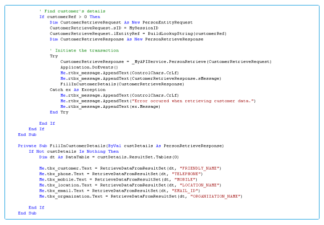 Code Examples | ASM Legacy Product Documentation