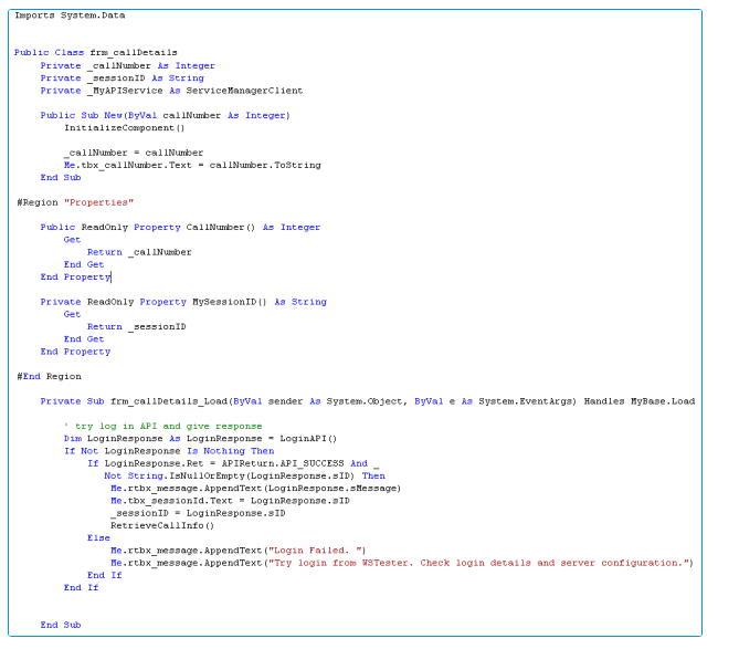Code Examples | ASM Legacy Product Documentation